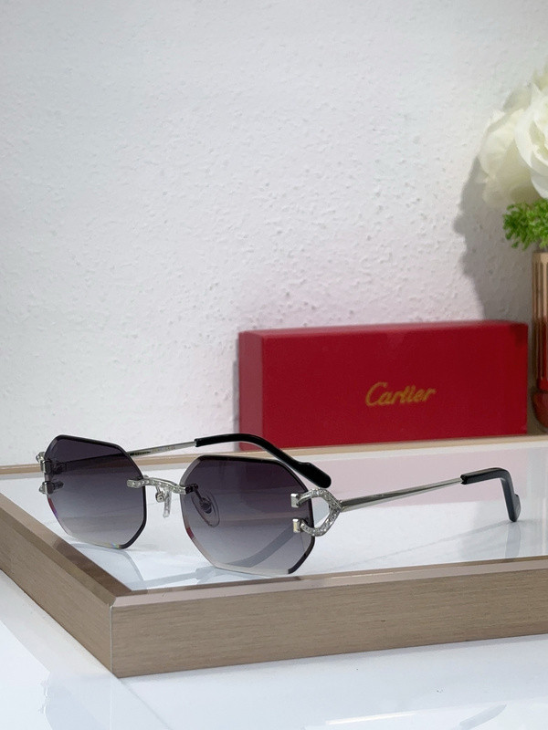 Cartier Sunglasses AAAA-8739