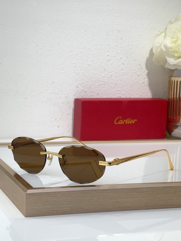 Cartier Sunglasses AAAA-8768