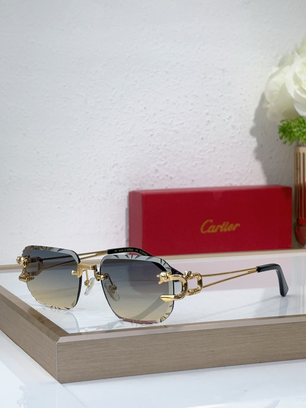 Cartier Sunglasses AAAA-8645