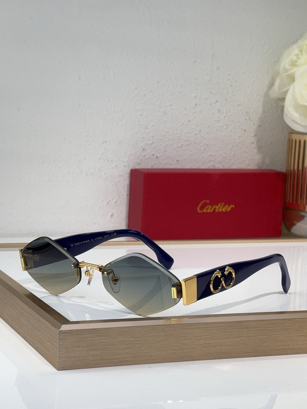 Cartier Sunglasses AAAA-8797