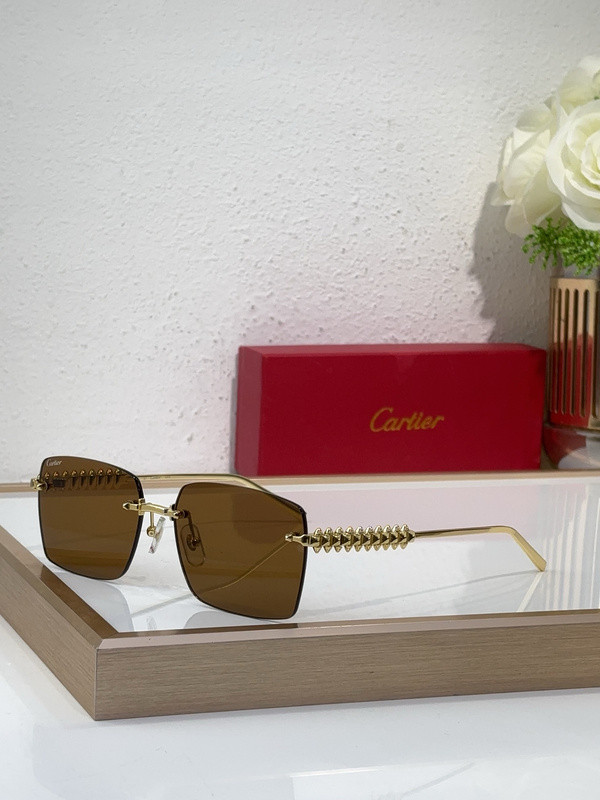 Cartier Sunglasses AAAA-8666