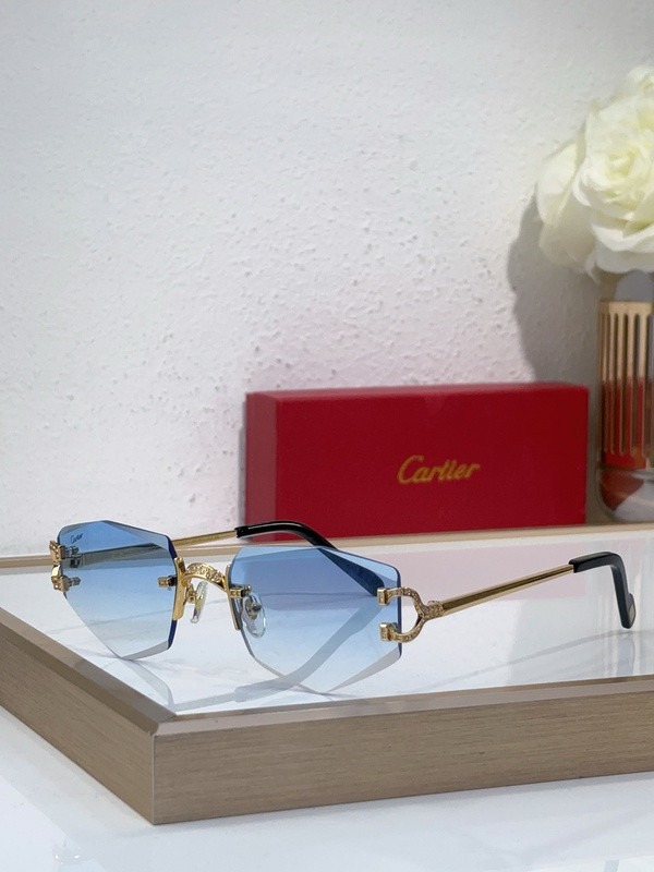 Cartier Sunglasses AAAA-8724
