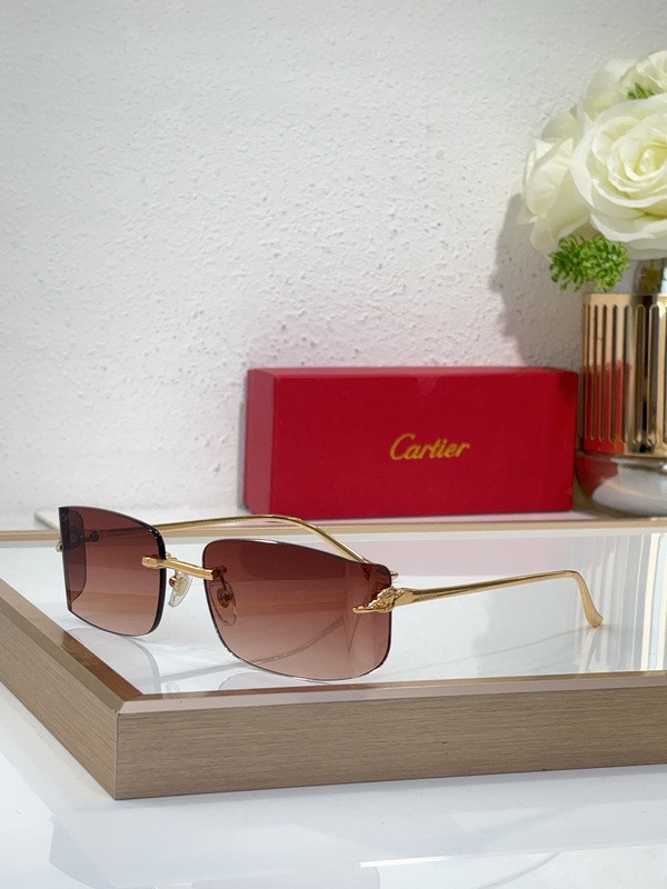 Cartier Sunglasses AAAA-8613