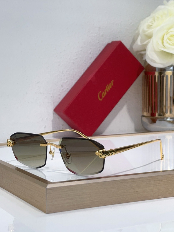 Cartier Sunglasses AAAA-8731