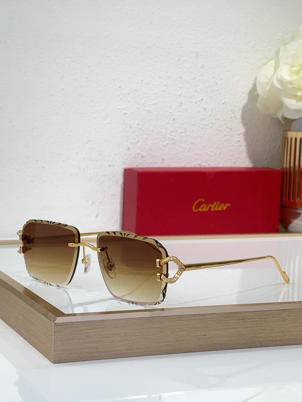 Cartier Sunglasses AAAA-8709