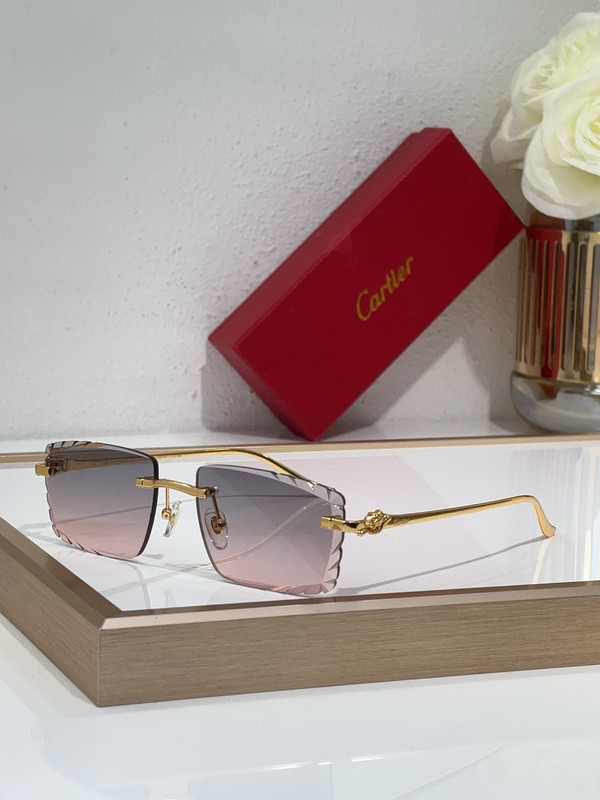 Cartier Sunglasses AAAA-8802