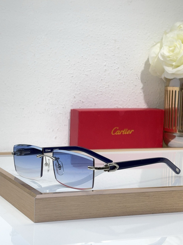Cartier Sunglasses AAAA-8544