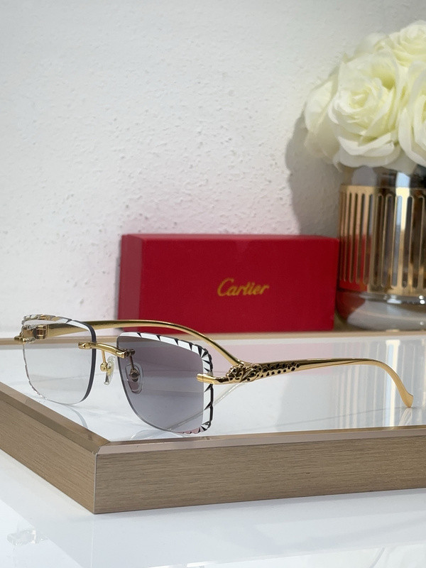 Cartier Sunglasses AAAA-8838