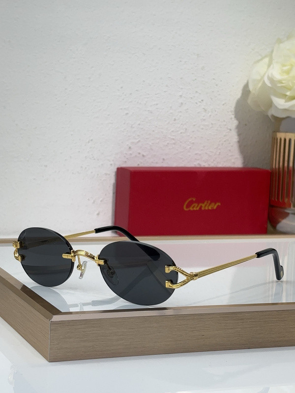 Cartier Sunglasses AAAA-8676