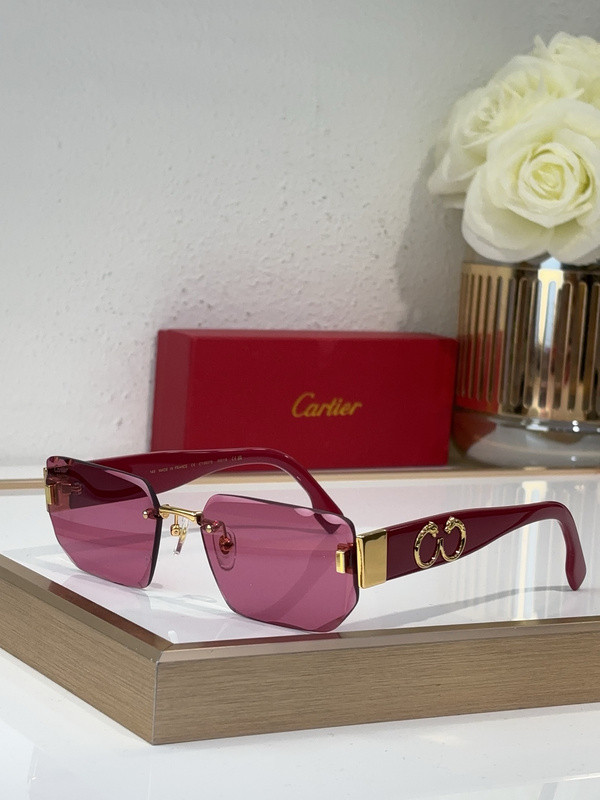 Cartier Sunglasses AAAA-8791