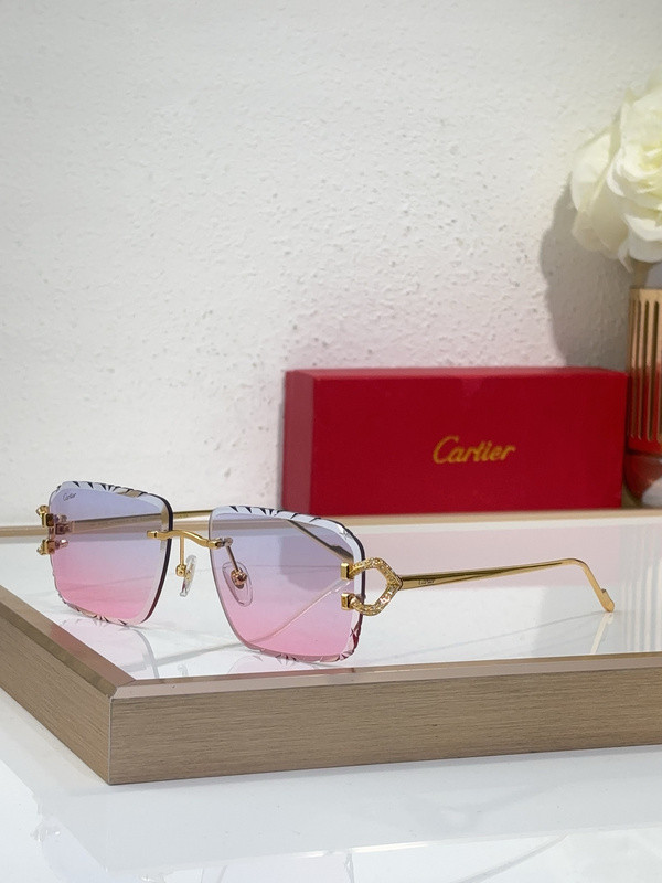 Cartier Sunglasses AAAA-8706