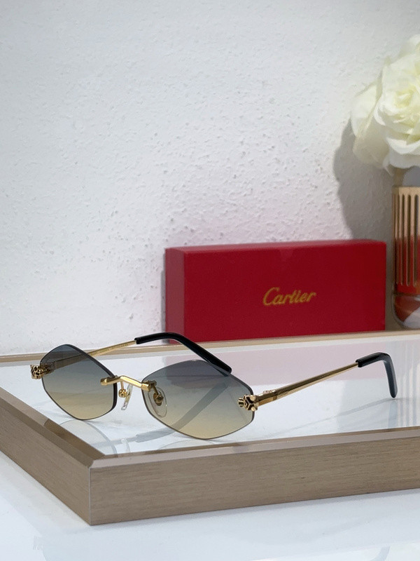 Cartier Sunglasses AAAA-8536