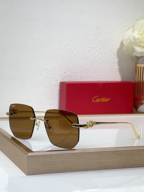Cartier Sunglasses AAAA-8683