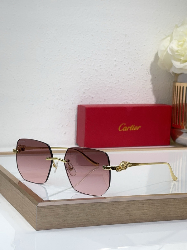 Cartier Sunglasses AAAA-8691