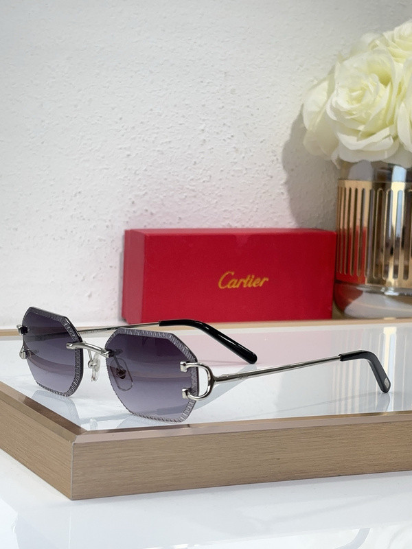 Cartier Sunglasses AAAA-8847