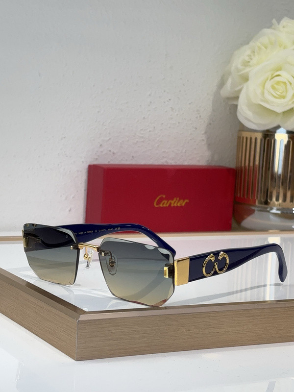 Cartier Sunglasses AAAA-8792