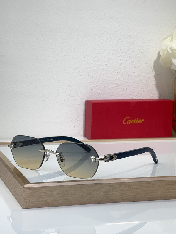Cartier Sunglasses AAAA-8772