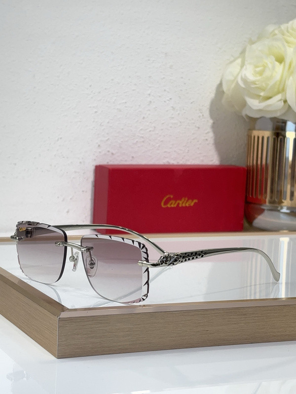 Cartier Sunglasses AAAA-8836