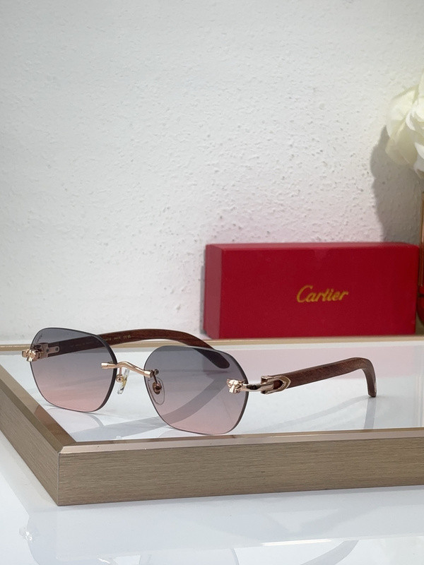 Cartier Sunglasses AAAA-8773
