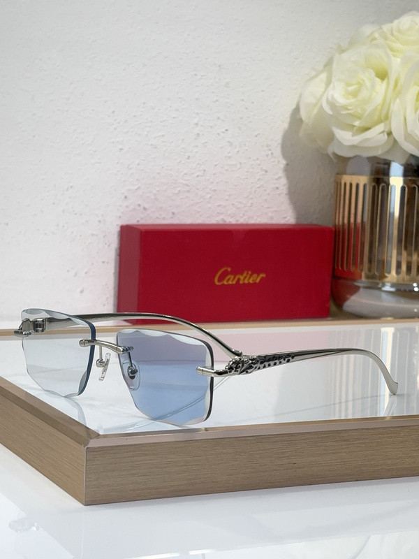 Cartier Sunglasses AAAA-8833