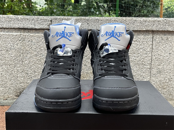 Authentic Awake NY x Air Jordan 5 “Racer Blue”