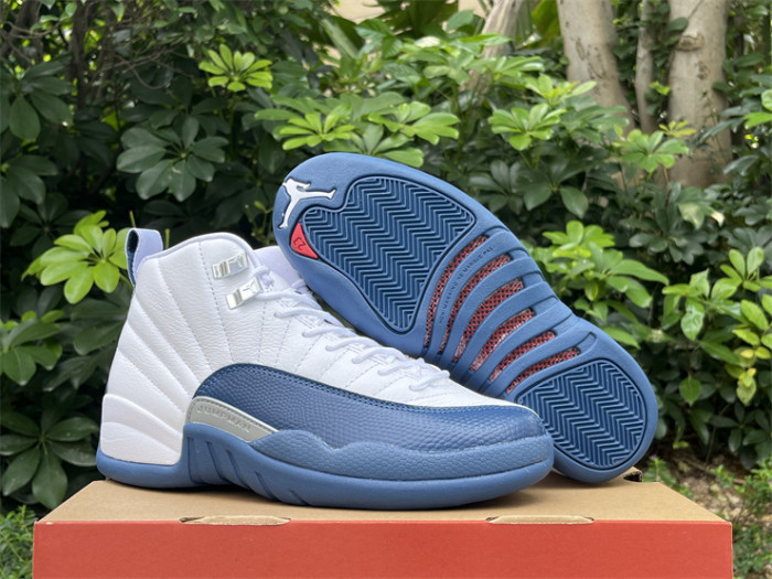 Authentic  Air Jordan 12 Retro“French Blue”2025