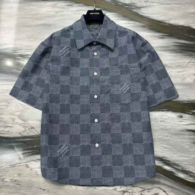 LV Shirt High End Quality-1265
