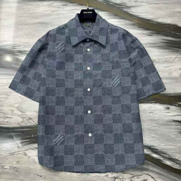 LV Shirt High End Quality-1265
