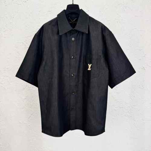 LV Shirt High End Quality-1266
