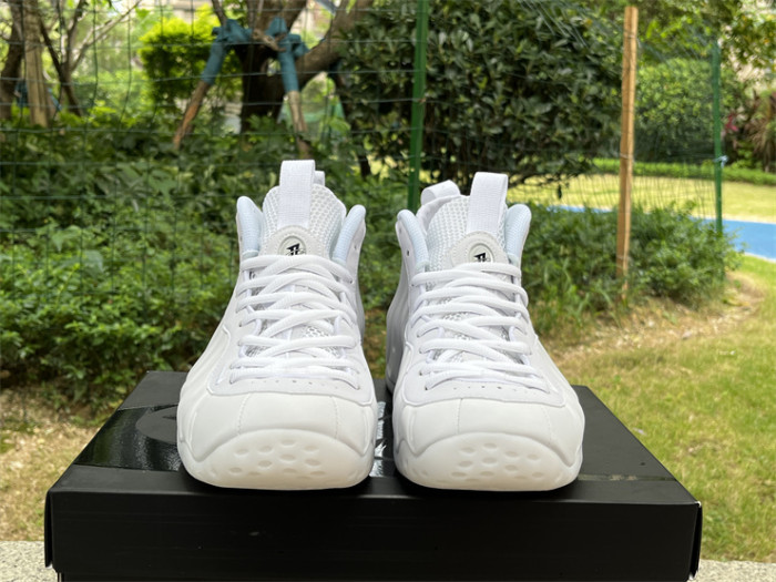 Authentic Nike Air Foamposite One “Triple White”