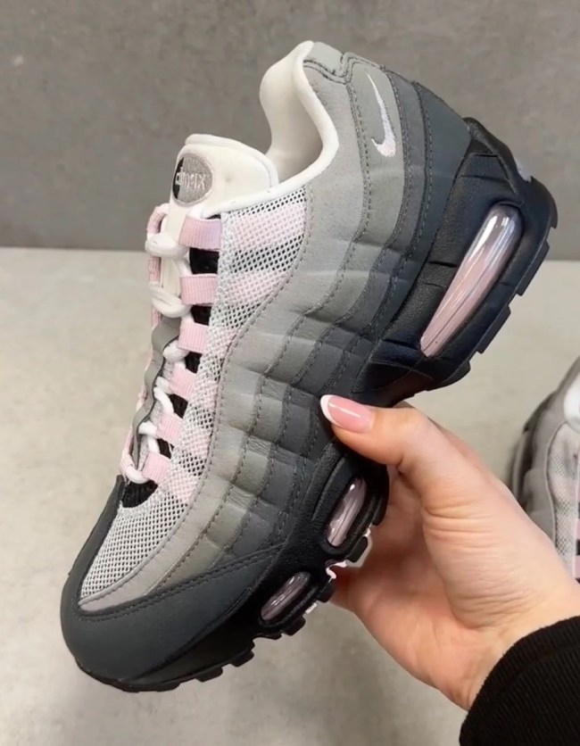 Authentic Nike Air Max 95 OG Big Bubble Pink Foam