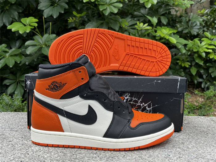 Authentic  Air Jordan 1 Retro High OG  Shattered Backboard   2025