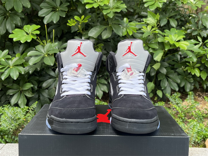 Authentic Air Jordan 5 “Black Metallic Reimagined”   GS