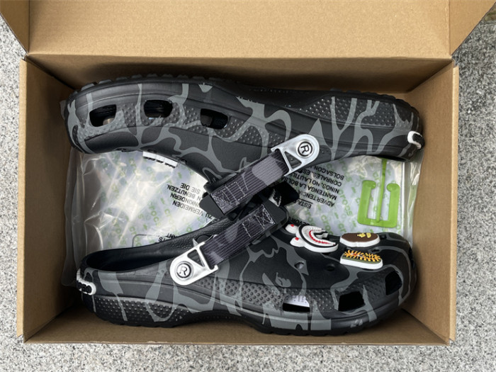Bape  x C Classic clog Sandals-002