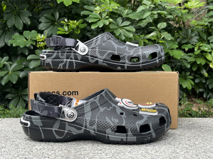 Bape  x C Classic clog Sandals-002