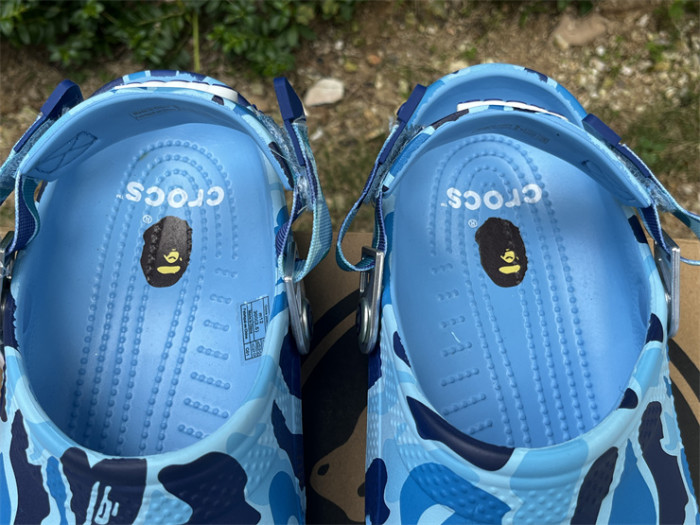 Bape  x C Classic clog Sandals-004
