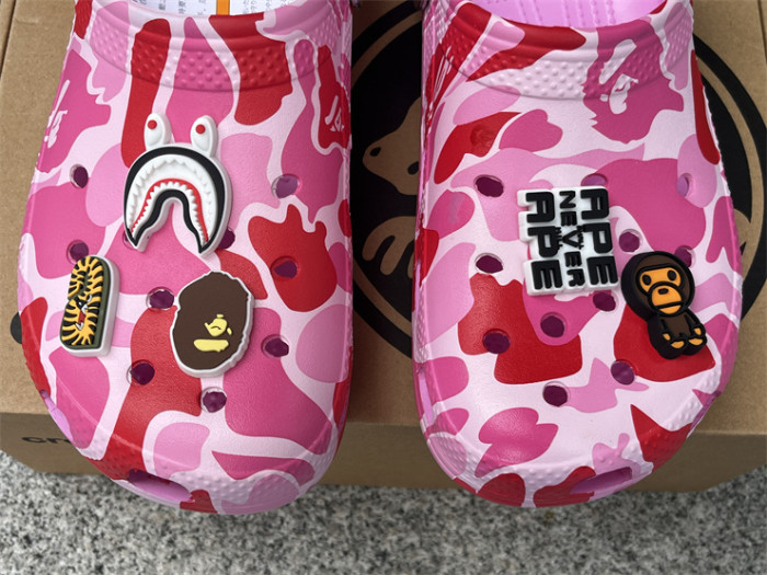 Bape  x C Classic clog Sandals-001