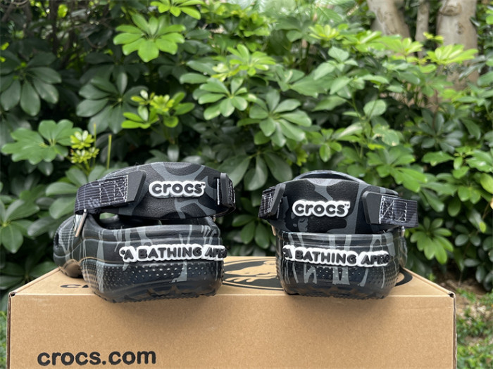 Bape  x C Classic clog Sandals-002
