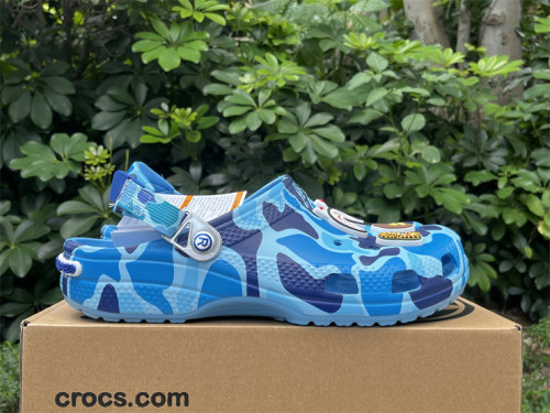 Bape  x C Classic clog Sandals-004