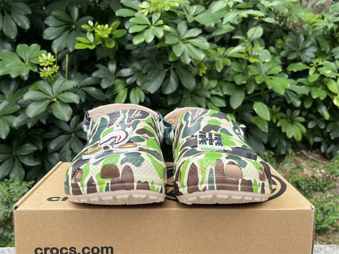 Bape  x C Classic clog Sandals-003