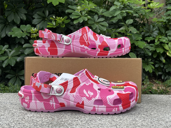 Bape  x C Classic clog Sandals-001