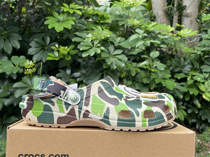 Bape  x C Classic clog Sandals-003
