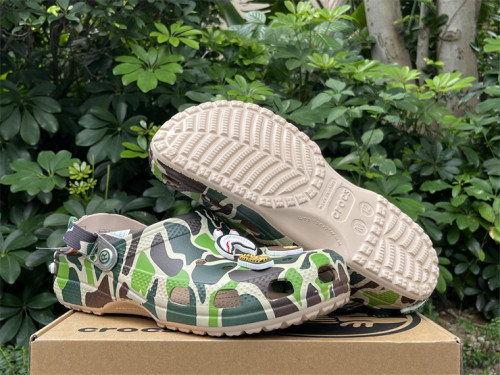 Bape  x C Classic clog Sandals-003