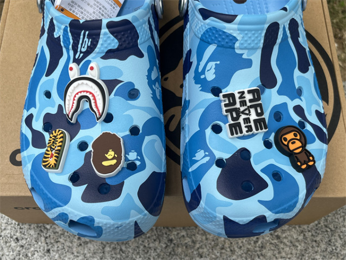 Bape  x C Classic clog Sandals-004