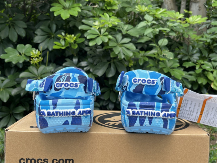Bape  x C Classic clog Sandals-004