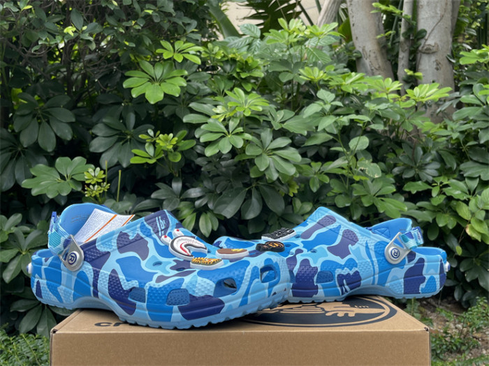 Bape  x C Classic clog Sandals-004