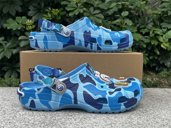 Bape  x C Classic clog Sandals-004