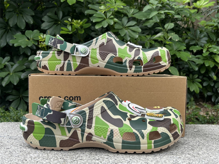 Bape  x C Classic clog Sandals-003