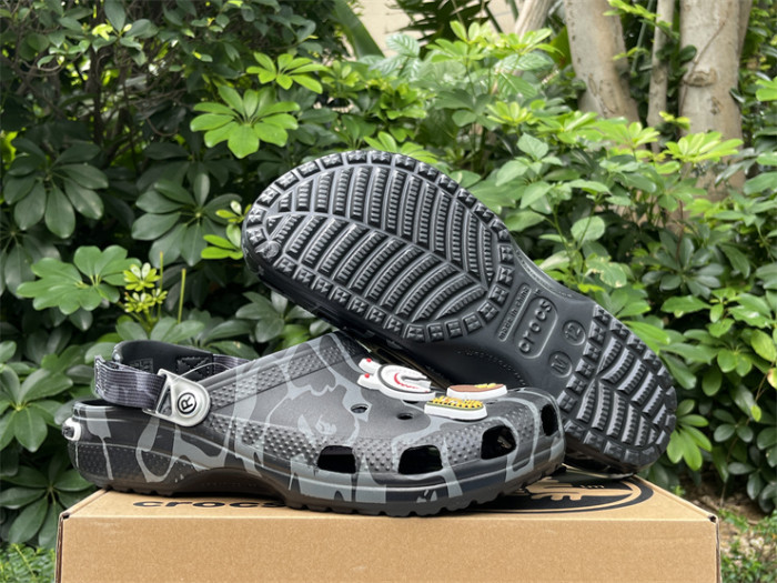 Bape  x C Classic clog Sandals-002