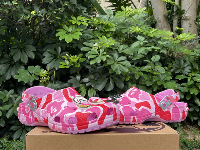 Bape  x C Classic clog Sandals-001